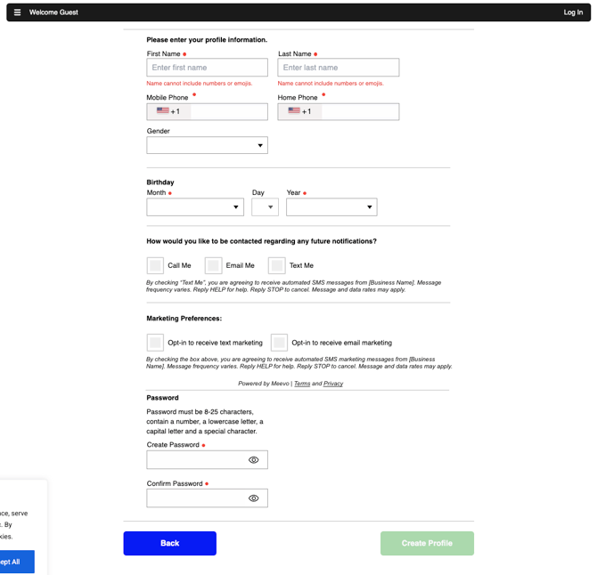 [Reach.AI] Meevo Opt-In w Changes