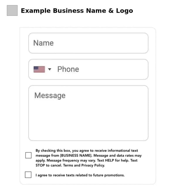 SalonBiz Opt In Example
